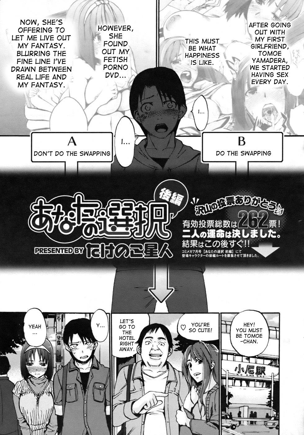 Hentai Manga Comic-Your choice-Chap2-1